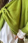Big Softie Batwing Or Butterfly Knit Olive